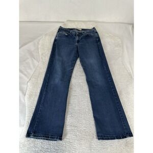 Levi's 529 Curvy Bootcut Womens Blue Denim Jeans Size 16 Pants Stretch 33x33